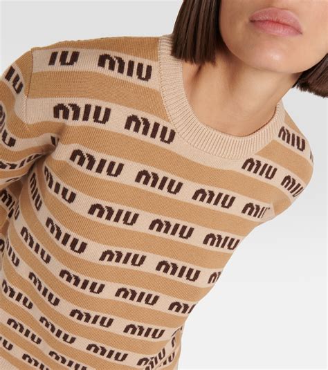 miu miu bunny sweater|miumiu sweaters for women.